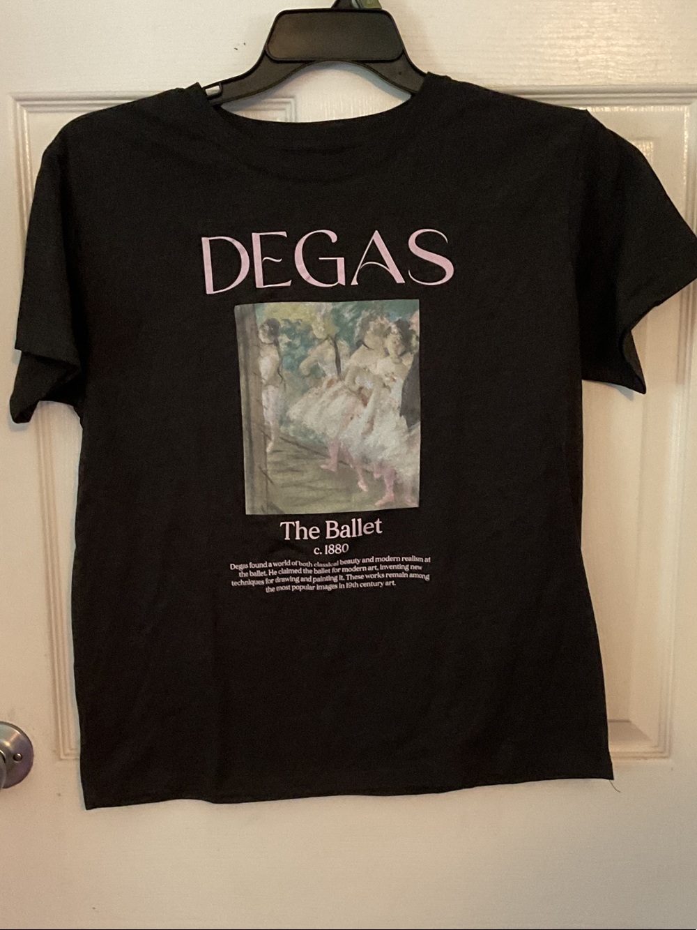 Degas The Ballet Black Graphic Tee